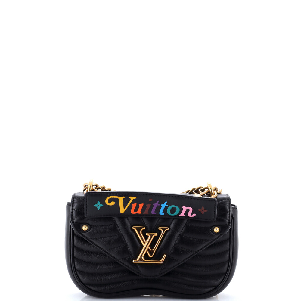Louis Vuitton PM New Wave Chain Bag Quilted Leather